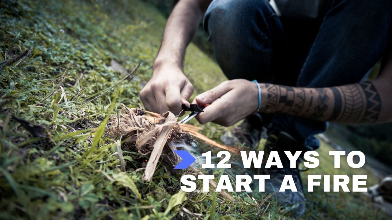 ways to start a fire featured image from Dad Answers All