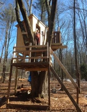 Recycled Treehouse