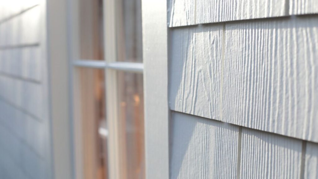 picture showing the wood texture of hardiplank siding