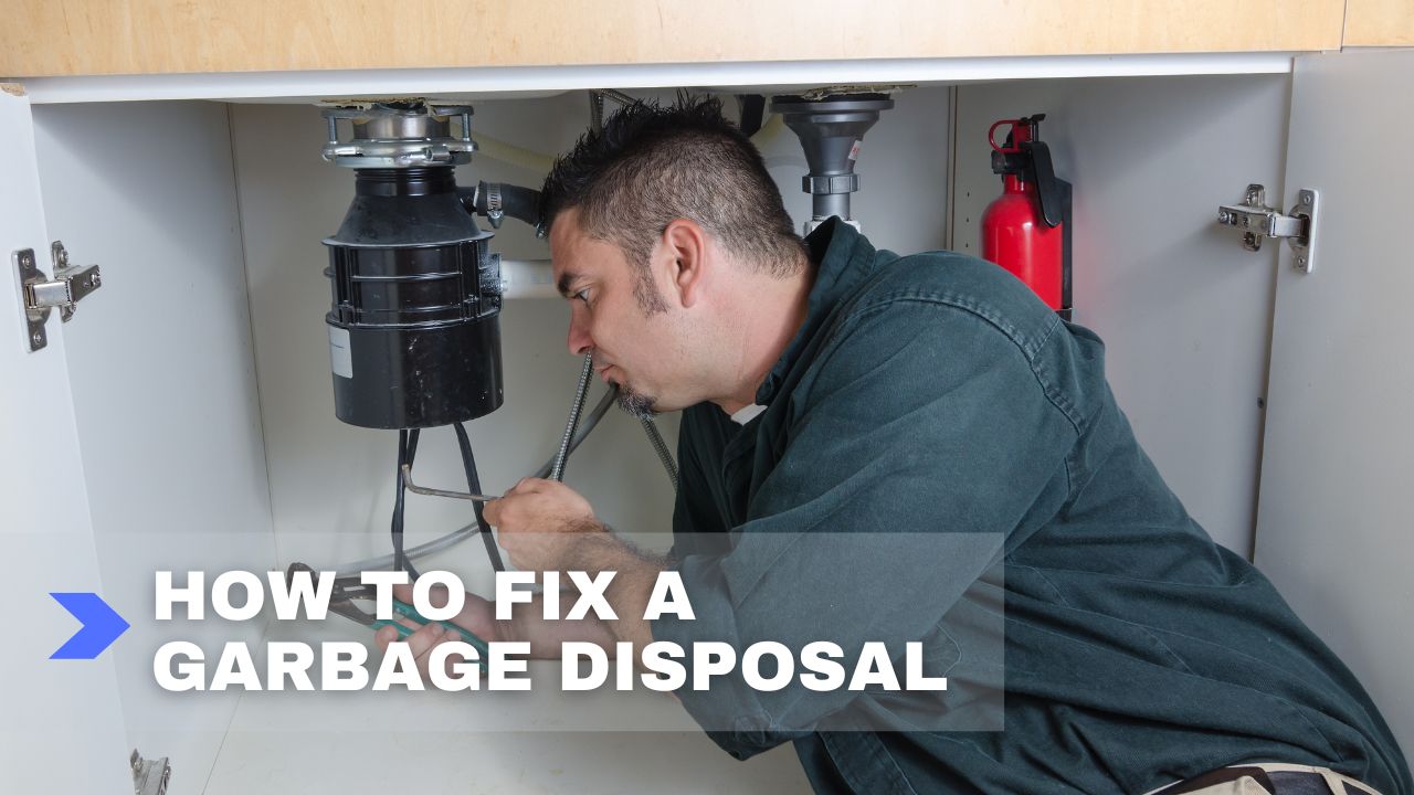 How to fix a garbage disposal featured image from Dad Answers All
