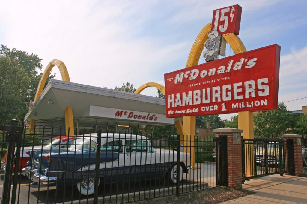 The First Mcdonald's Store Museum In Illinois, Usa