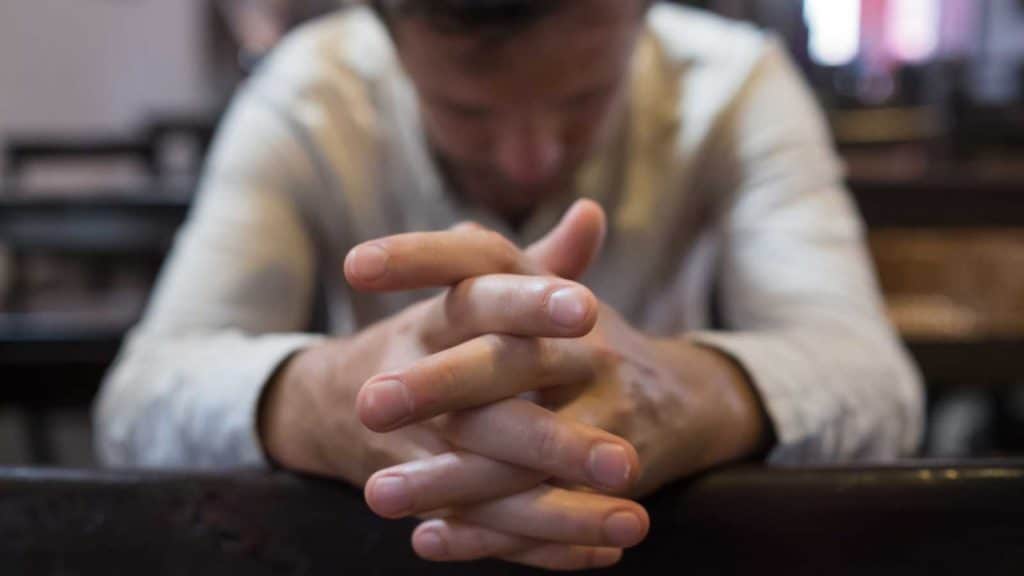 Man Praying