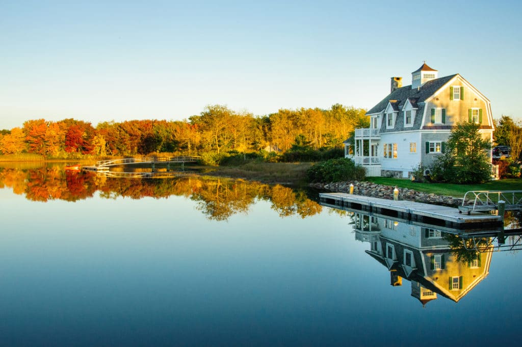 Peaceful,house,on,the,bay,near,kennebunkport,,maine