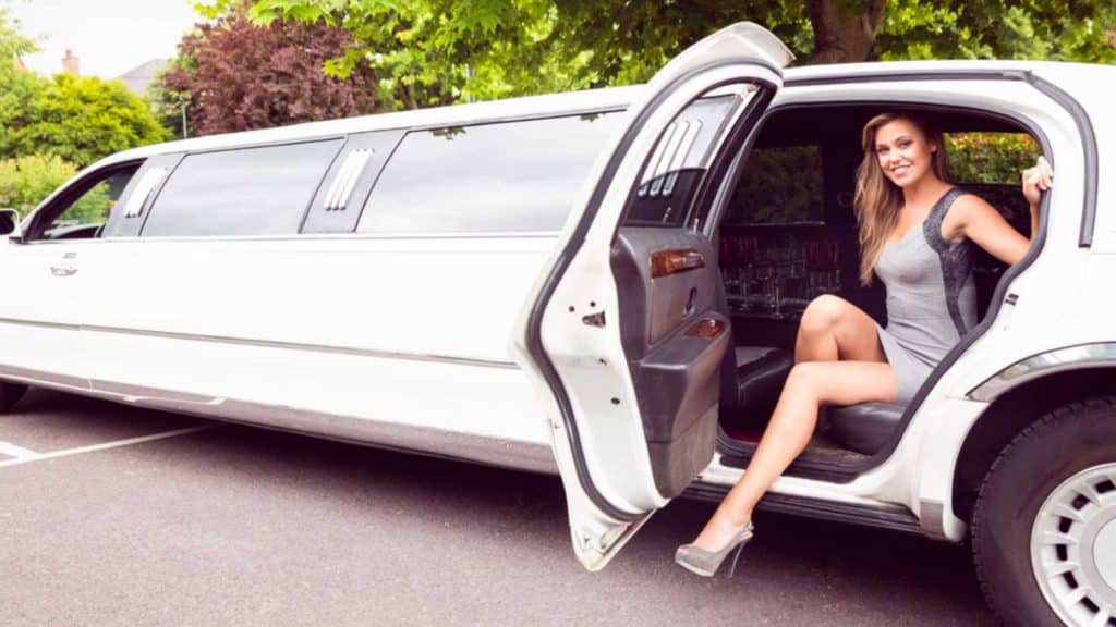 Woman In Limousine