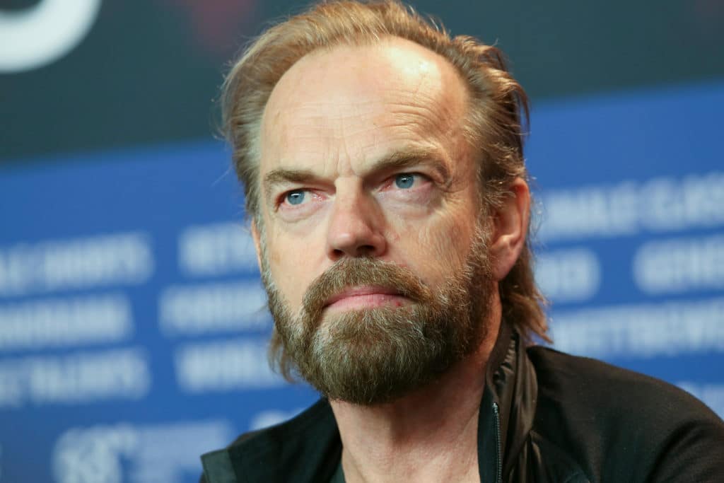 Hugo Weaving Attends The Press Conference Of Black 47 During