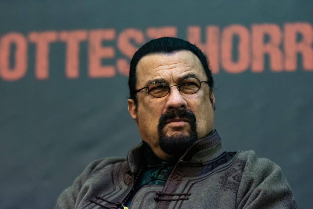 Dortmund,,germany, ,november,3rd,2018:,steven,seagal,(*1952,,american