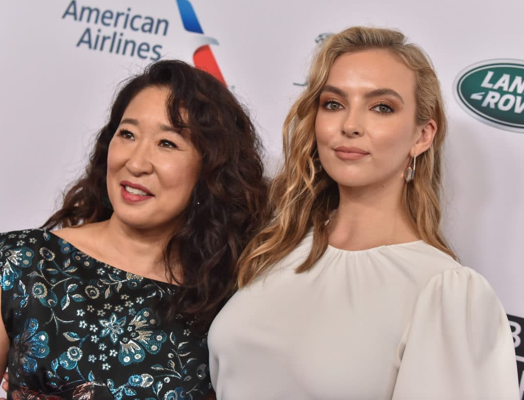 Los Angeles Sep 21: Sandra Oh And Jodie Comer