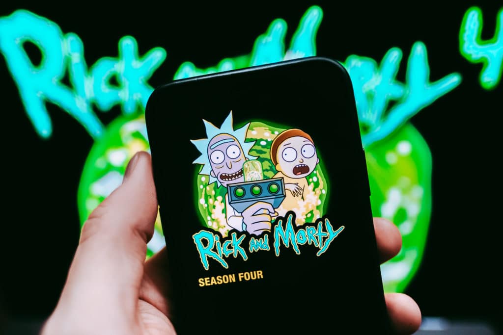 Rostov On Don / Russia October 27 2019: Rick And Morty
