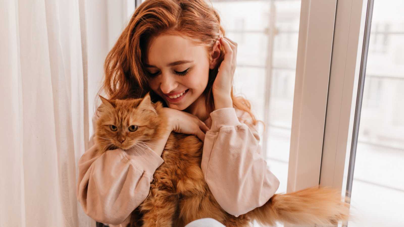 Woman With Pet