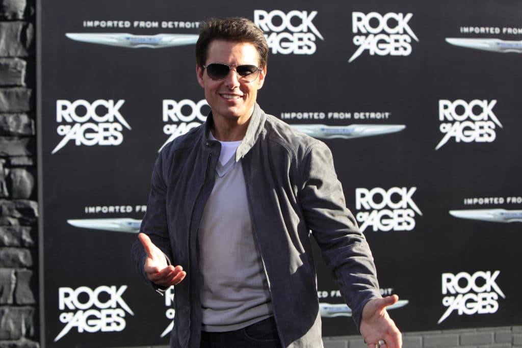 Los Angeles Jun 8: Tom Cruise At The 'rock