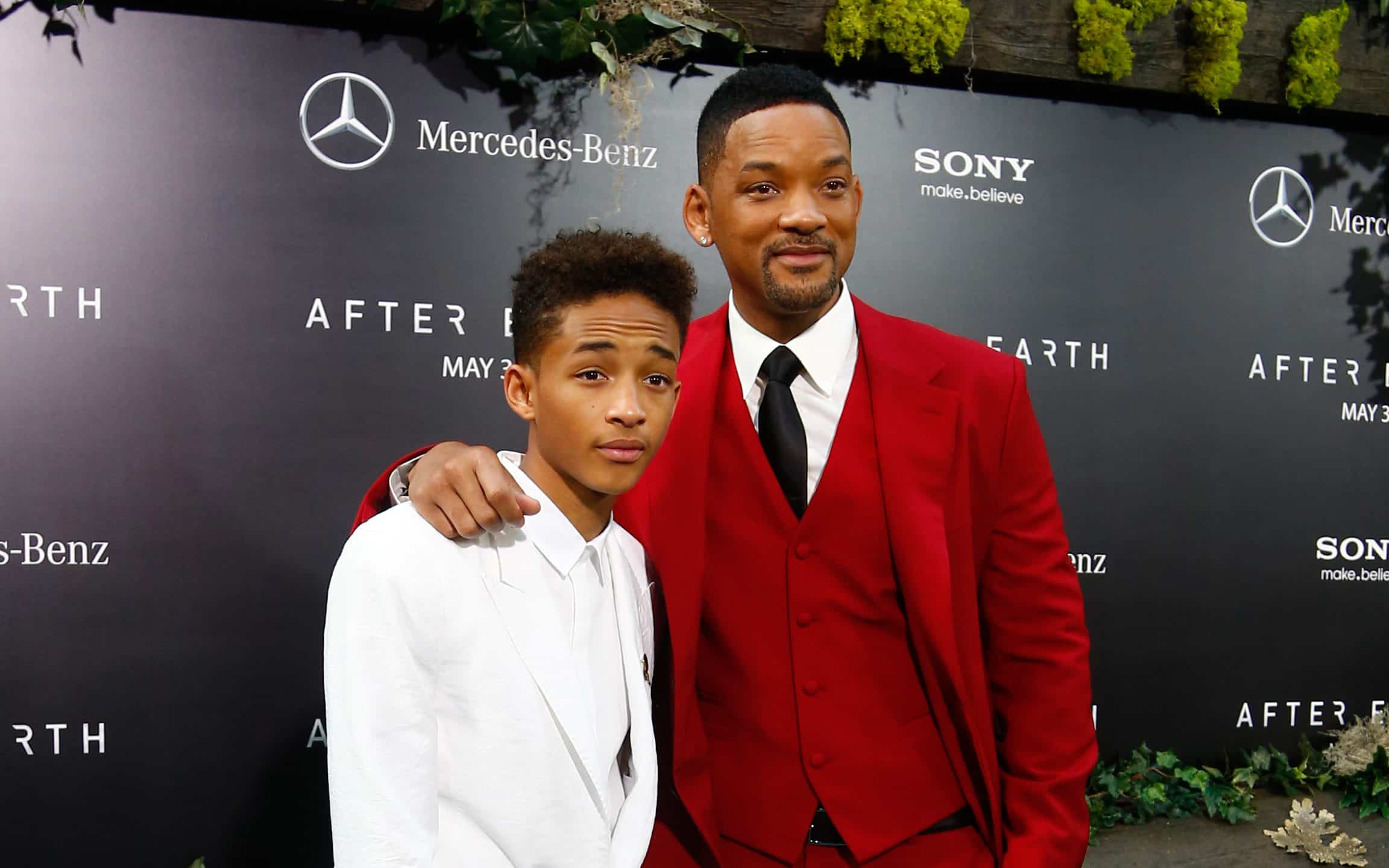 New York May 29: Actor Will Smith (r) And