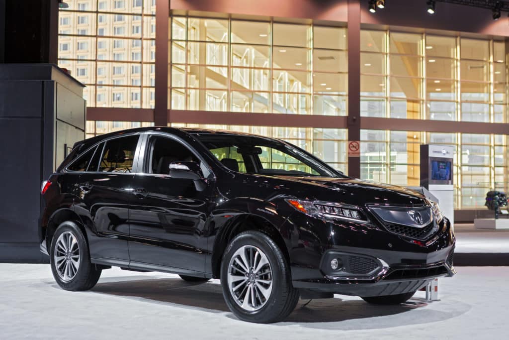 Chicago February 11: The 2016 Acura Mdx On Display