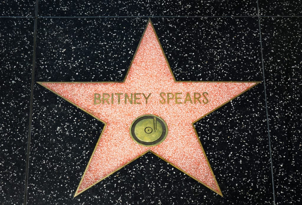 Britney Spears Star On The Hollywood Walk Of Fame