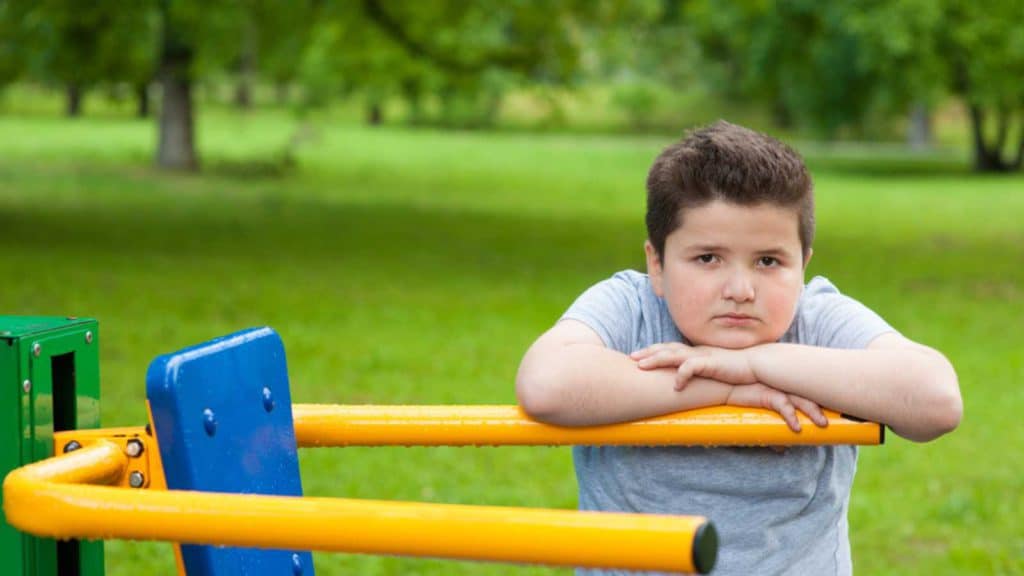 Stressed Kid Due To Weight