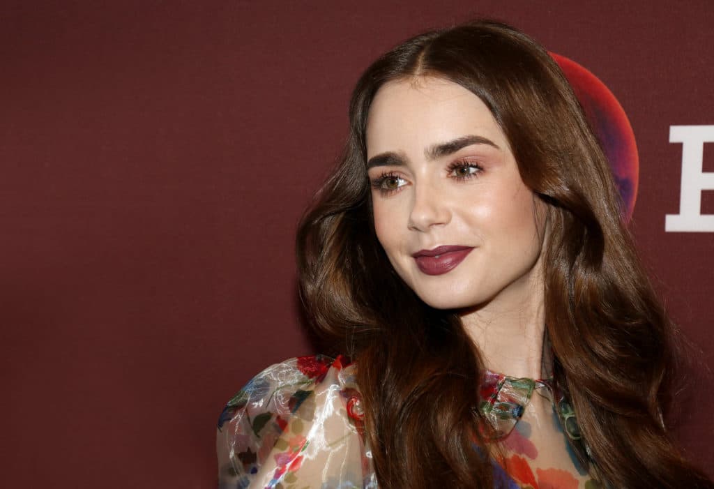Lily Collins At The 'les Miserables' Photo Call Held At
