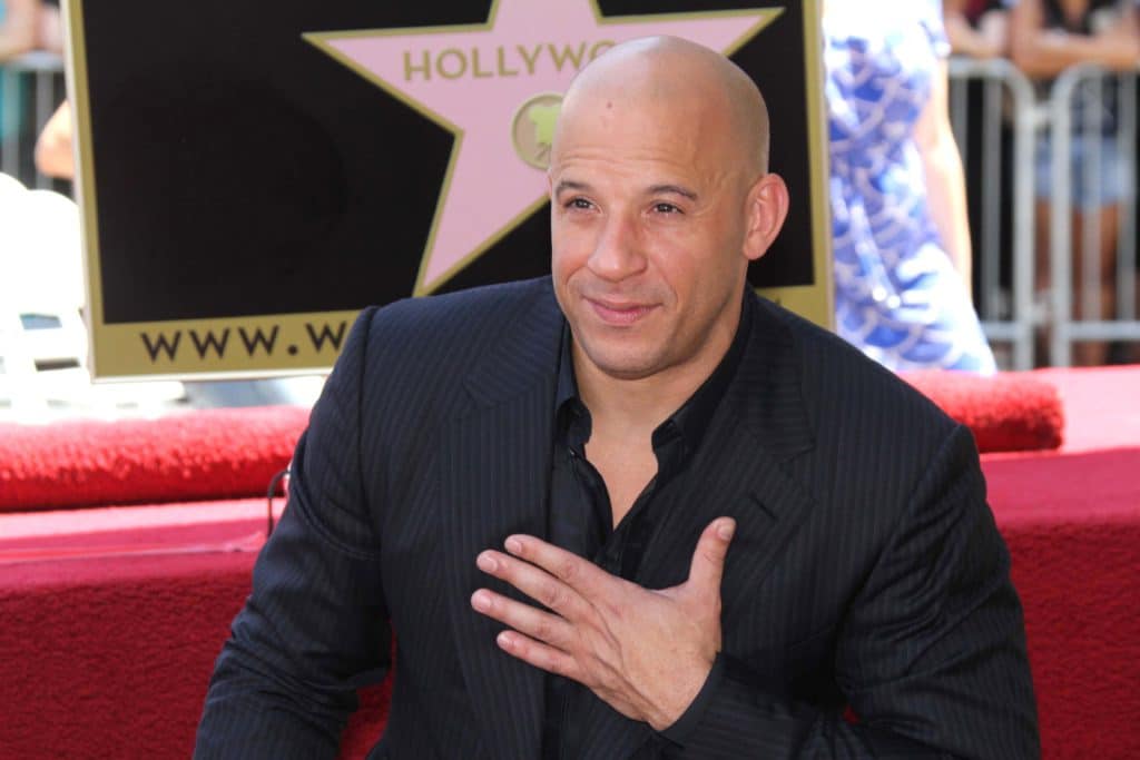 Vin Diesel At The Vin Diesel Star On The Hollywood