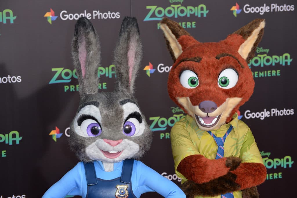 Los Angeles Ca February 17 2016: Zootopia Characters Judy