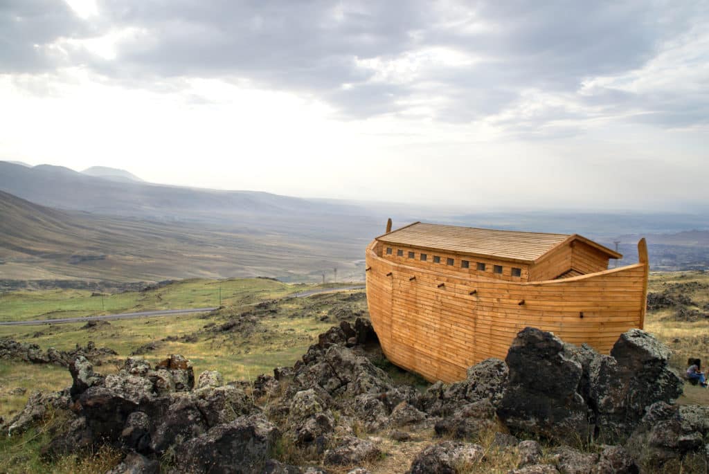 Noah's Ark On Ararat Mountain