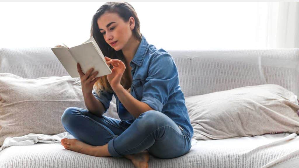 Woman Reading Book