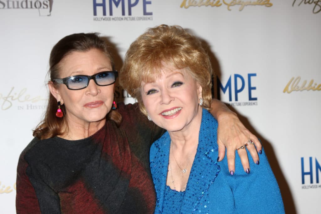 Los Angeles May 14: Carrie Fisher Debbie Reynolds At