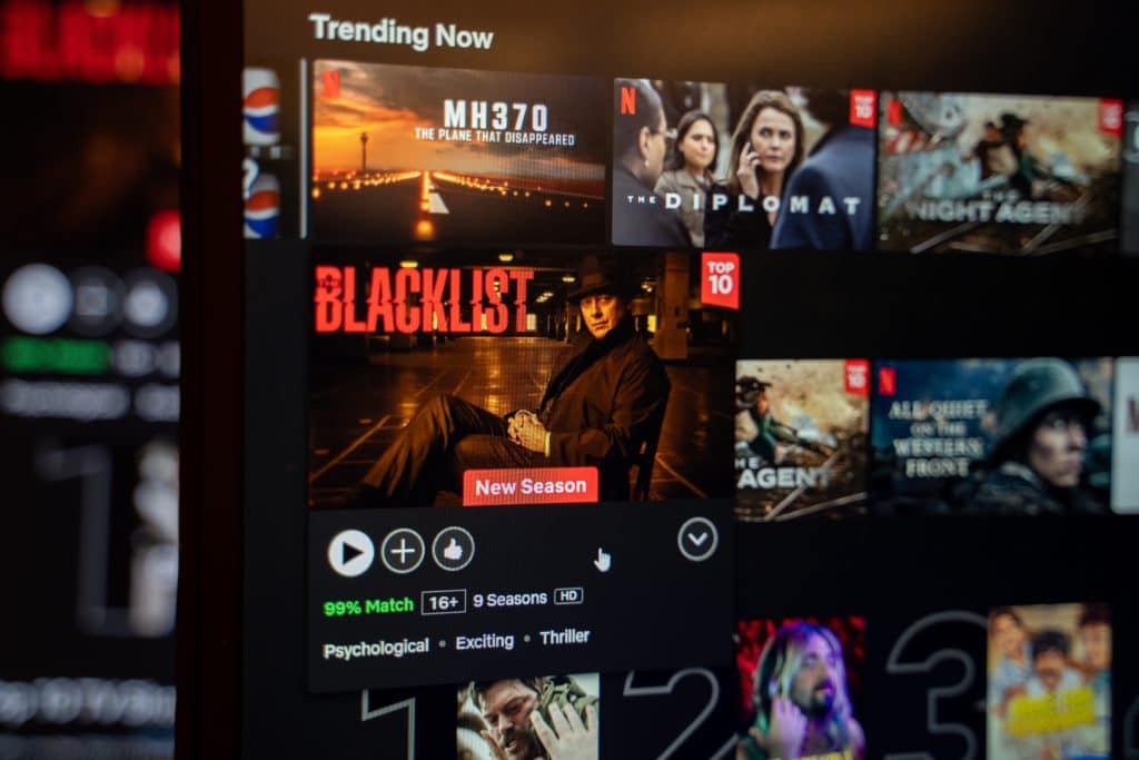 The Blacklist Tv Series Poster On Netflix Site. The Blacklist