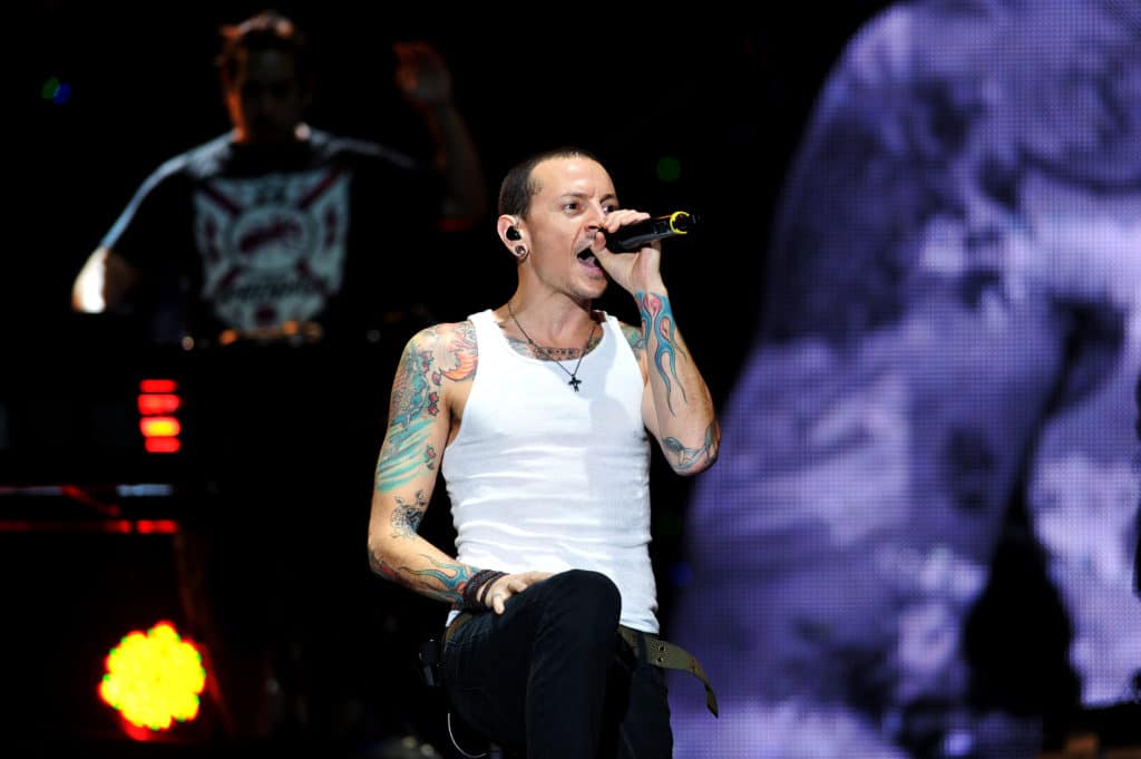 Bangkok Thailand September 23: Chester Bennington Of Linkin Parkperforms On Linkin