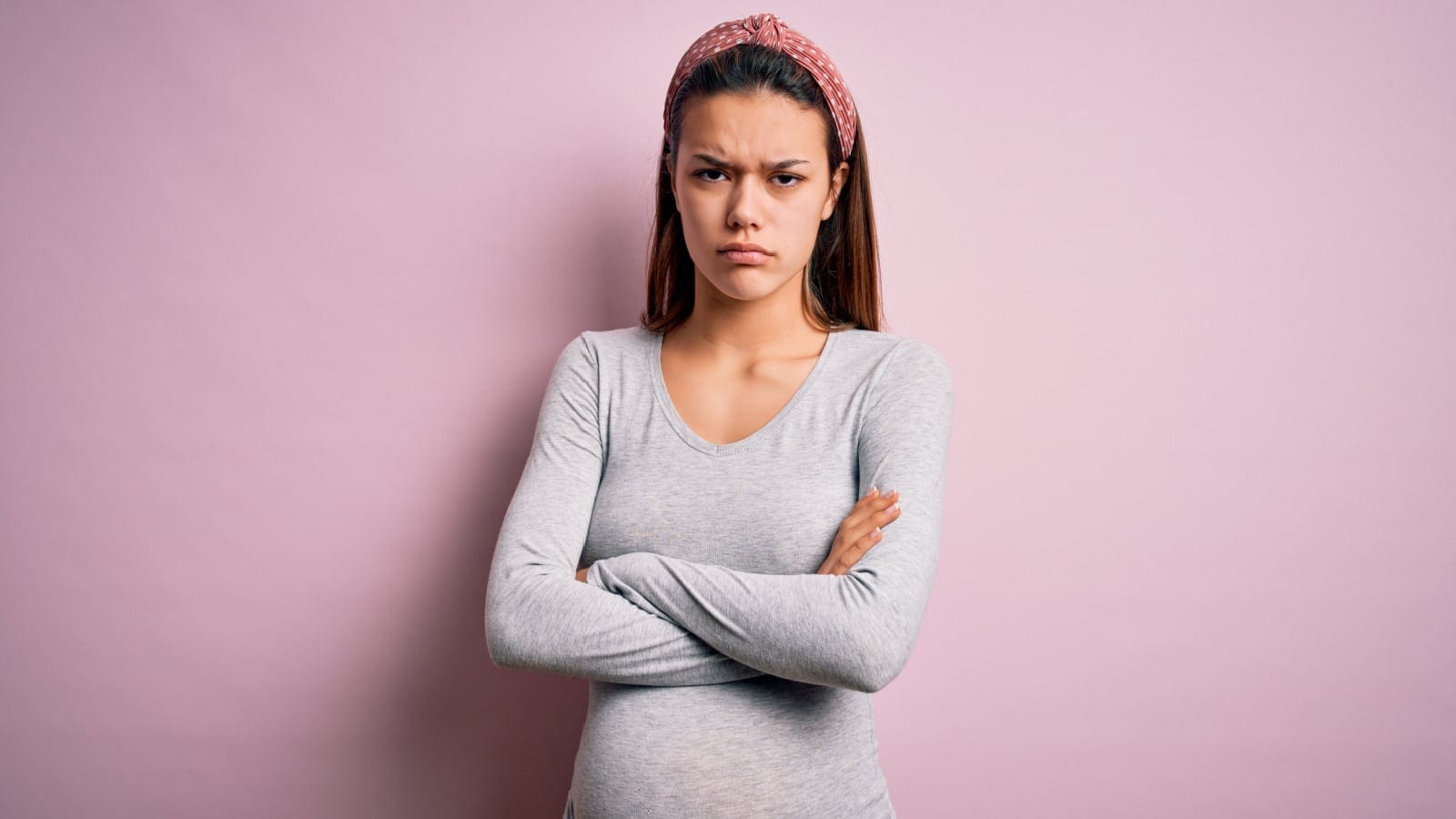 Angry Annoyed Pregnant Woman Shutterstock