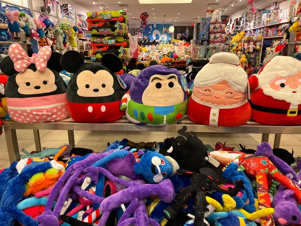Lake Grove Ny Usa 7.21.23 Piles Of Different Squishmallow