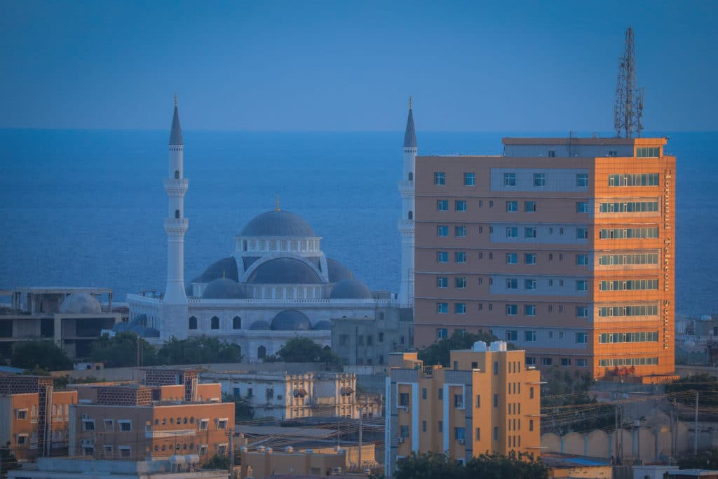 View Of Mogadishu The Capital City Of Somalia Indian