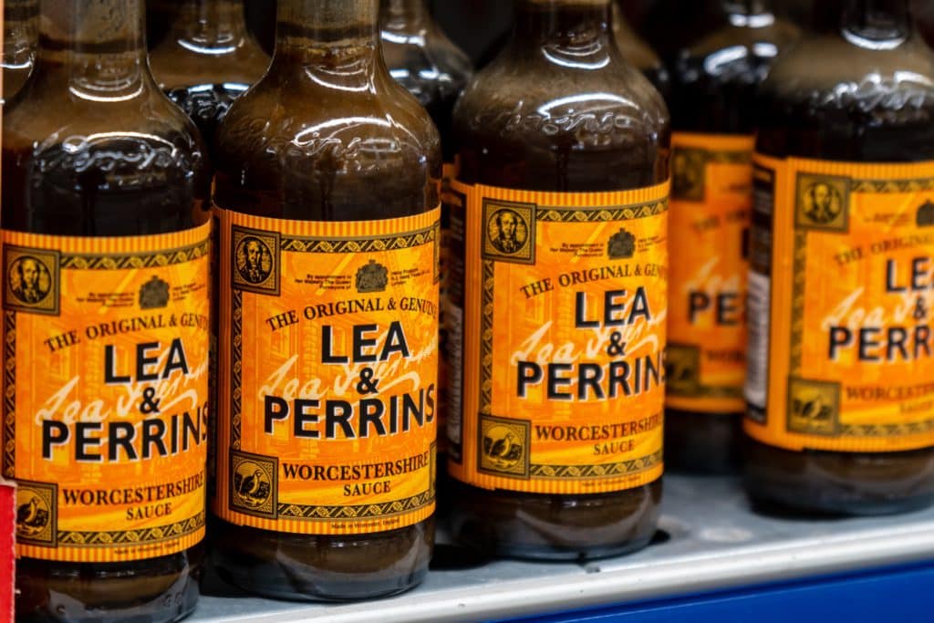 Tyumen Russia March 25 2022: Lea And Perrins Worcestershire Sauce For
