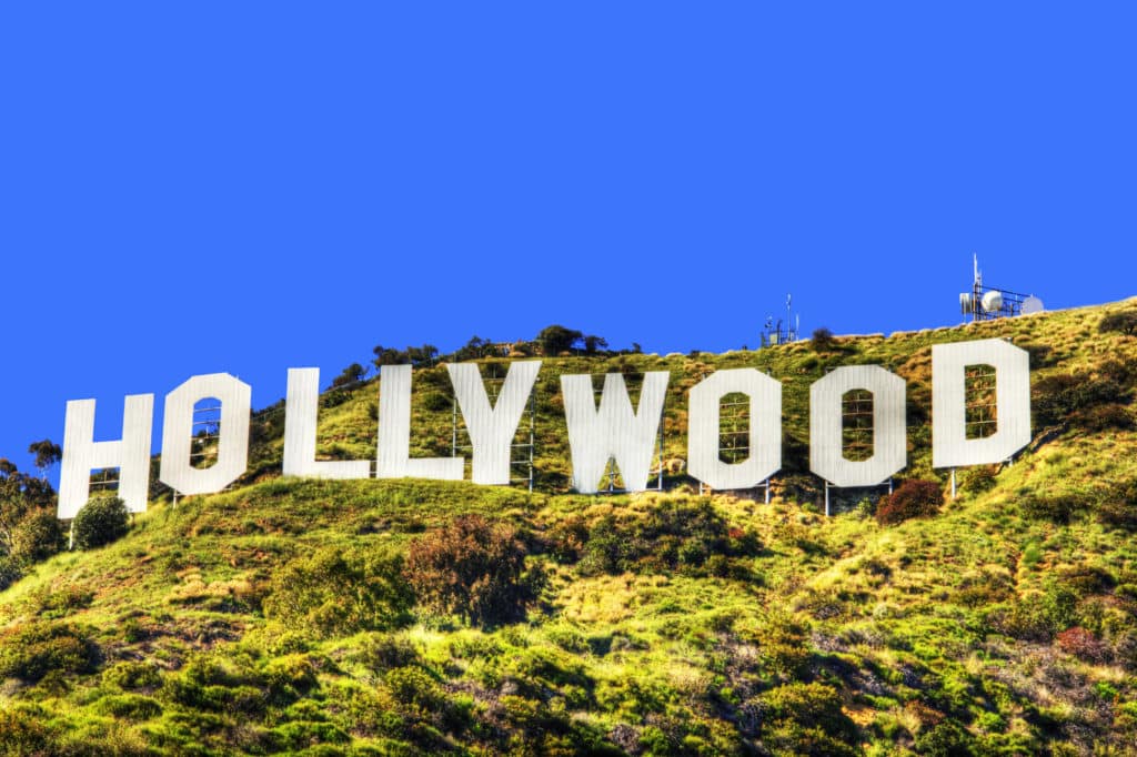 Hollywood California September 3: The World Famous Landmark Hollywood