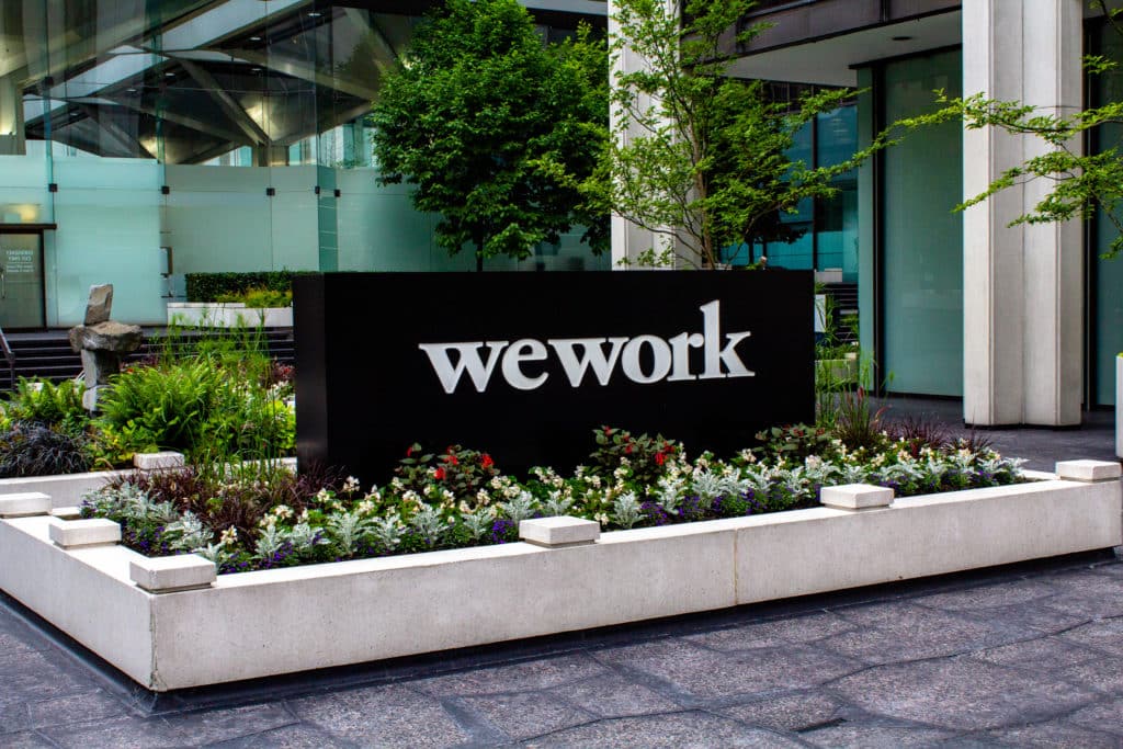 May 30 2019 Vancouver B.c. Wework Sign In