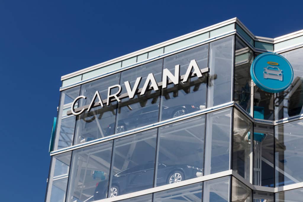 Indianapolis Circa September 2019: Carvana Used Car Vending Machine.