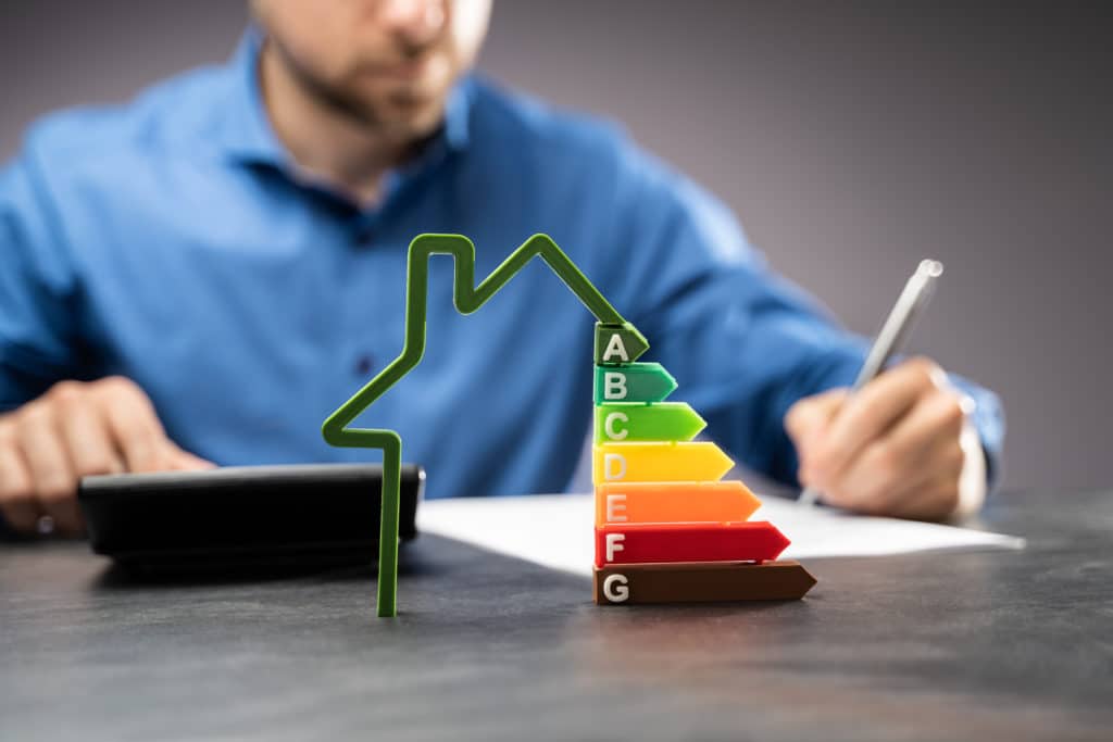 Energy Efficient Property Report. House Environment Rating
