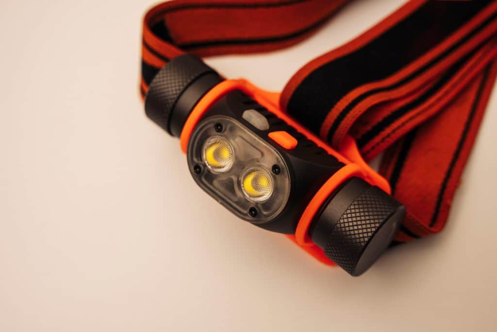 Modern Led Powerful Rechargeable Headlamp With Adjustable Strap