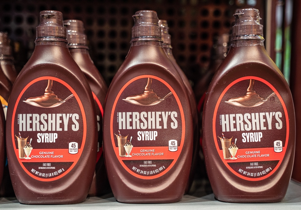Hershey Pennsylvania Usa February 9 2020 Delicious Hersheys Syrup On